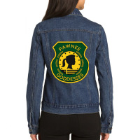 Mens Best Nick Offerman Gifts Women Ladies Denim Jacket | Artistshot