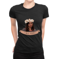 Music Retro Aubrey Plazas For Mens Womens Ladies Fitted T-shirt | Artistshot