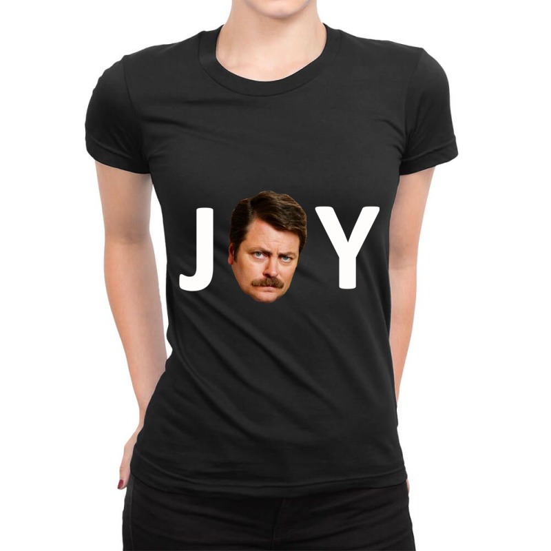 Retro Vintage Nick Offerman Mens My Favorite Ladies Fitted T-Shirt by TrystanArtists | Artistshot