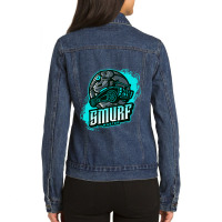 Character Animated Rizzo Color For Men Women Ladies Denim Jacket | Artistshot