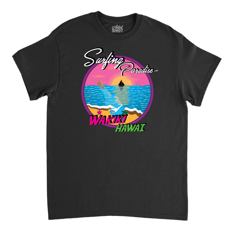 Wakiki Hawai Classic T-shirt | Artistshot