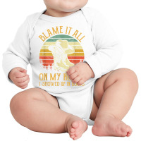 Blame It All On My Roots Tshirt I Showed Up In Boots T Shirt Long Sleeve Baby Bodysuit | Artistshot