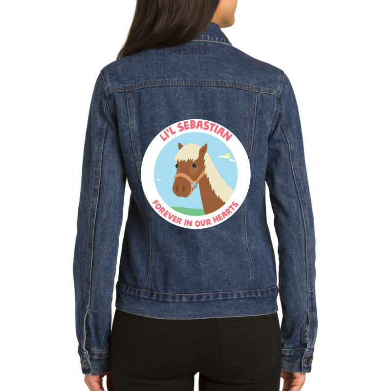 Playing  Wyatt Cones Funny Gift Ladies Denim Jacket by AkiraArtists | Artistshot