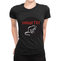 Art Character Mouserat Call Me Ladies Fitted T-shirt | Artistshot