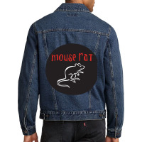 Art Character Mouserat Call Me Men Denim Jacket | Artistshot