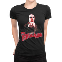 Universal Monsters The Invisible Man Red Hue T Shirt Ladies Fitted T-shirt | Artistshot