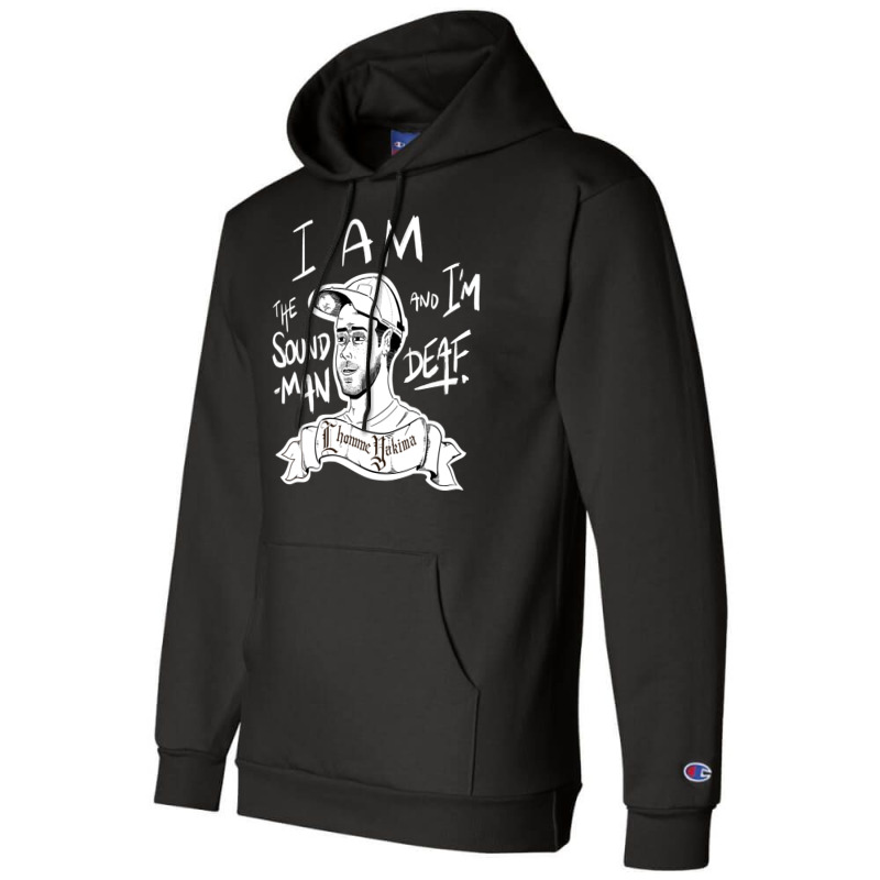 The Yakima Man — Simon Yakima Champion Hoodie | Artistshot