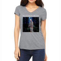 This Is The Skin Of A Killer Bella Women's V-neck T-shirt | Artistshot