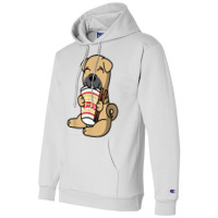 Shar Pei Eating Instant Ramen Noodles Dog T Shirt Champion Hoodie | Artistshot