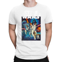 Vintage Cast Poster T-shirt | Artistshot