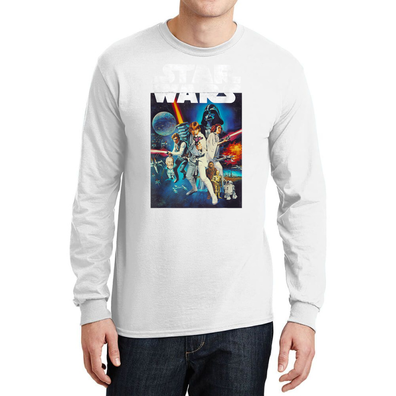 Vintage Cast Poster Long Sleeve Shirts | Artistshot