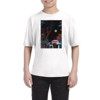 Night Silence Psychedelic Trippy Cool Design Mushroom Youth Tee | Artistshot