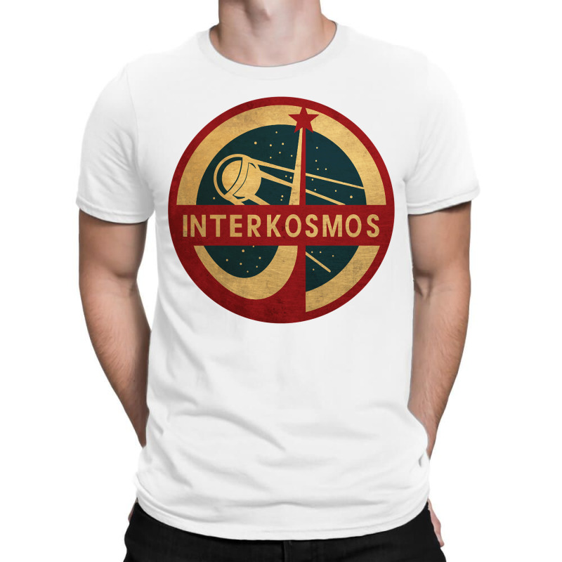 Vintage Interkosmos Space Program Sputnik Satellite T-shirt | Artistshot