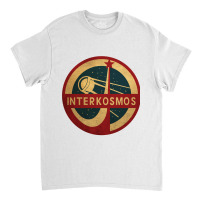 Vintage Interkosmos Space Program Sputnik Satellite Classic T-shirt | Artistshot