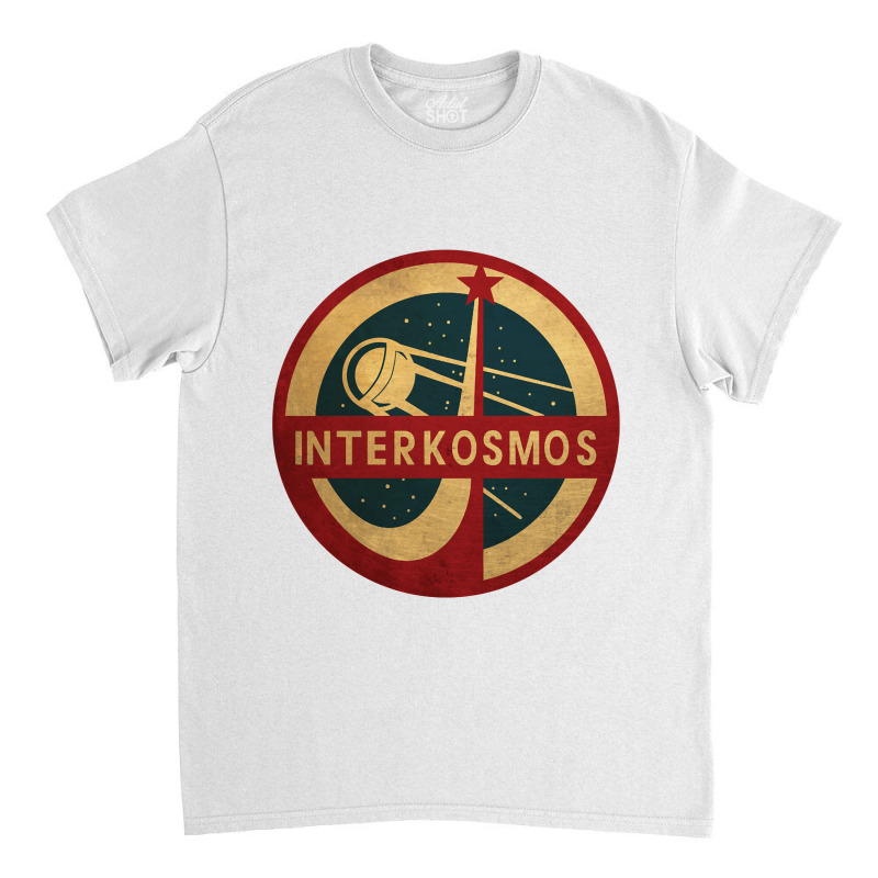 Vintage Interkosmos Space Program Sputnik Satellite Classic T-shirt | Artistshot