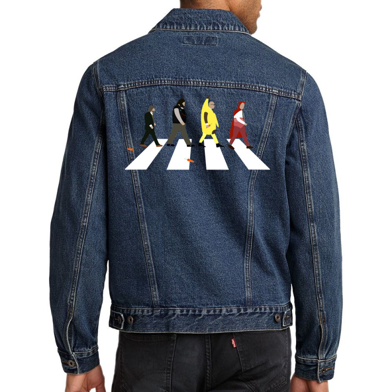 Bottom (terror) Men Denim Jacket by MichaelAkins | Artistshot