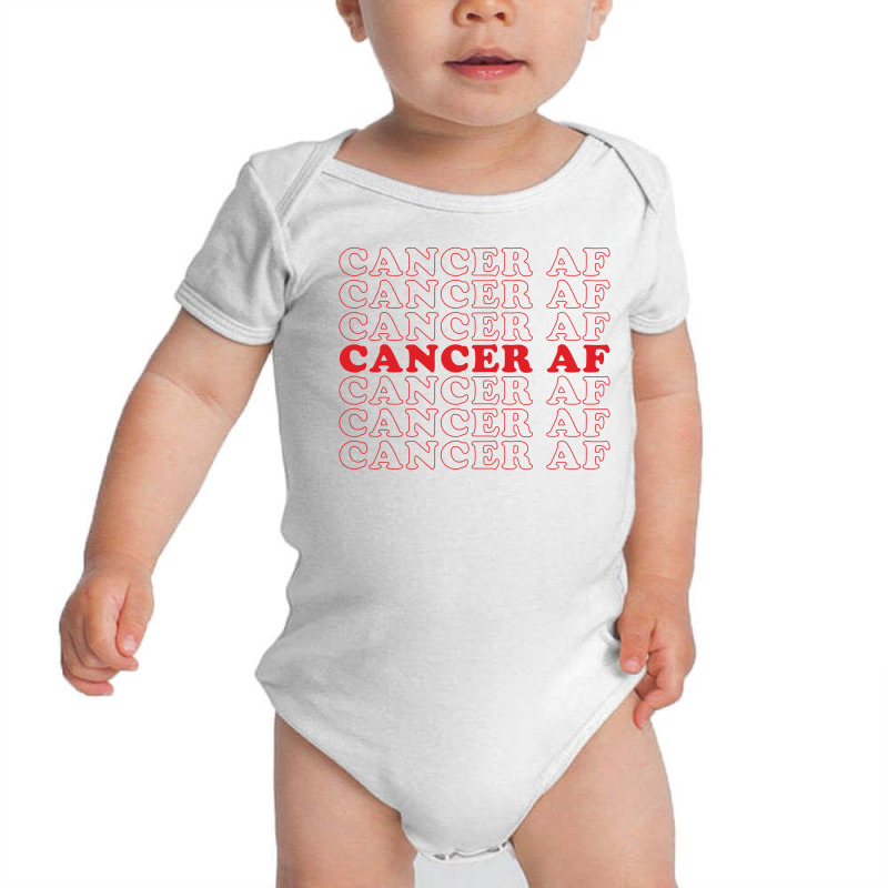 Cancer Af Baby Bodysuit | Artistshot