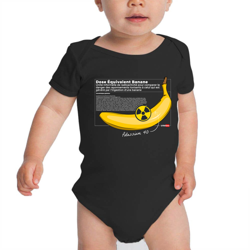 White Banana Equivalent Dose Baby Bodysuit by Jose-Rodriguez | Artistshot