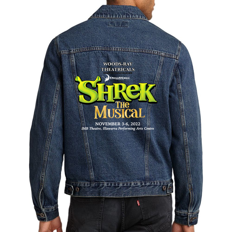 Wrt Shrek The Musical Men Denim Jacket | Artistshot