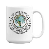 And I Think To Myself What A Wonderful Word Shirt 15 Oz Coffee Mug | Artistshot