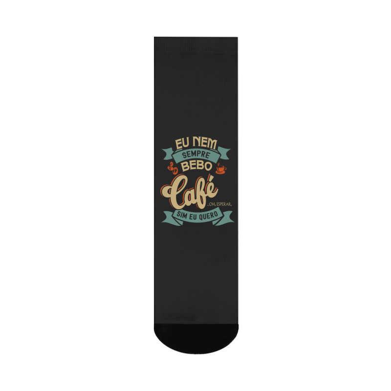 Eu Nem Cafe Clone T Shirt Crew Socks | Artistshot