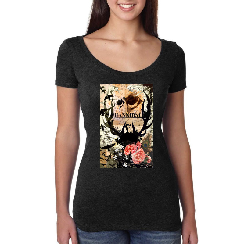 Classic Film  Vendigo Funny Gift Women's Triblend Scoop T-shirt by BraylonArtists | Artistshot