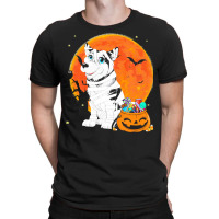 Alaskan Malamute Dog Candy Pumpkin T  Shirt Alaskan Malamute Dog Candy T-shirt | Artistshot