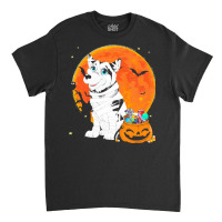 Alaskan Malamute Dog Candy Pumpkin T  Shirt Alaskan Malamute Dog Candy Classic T-shirt | Artistshot