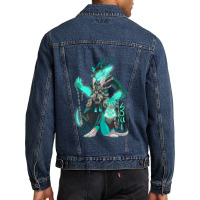 Graphic Picture Scuf Station For Mens Womens Men Denim Jacket | Artistshot