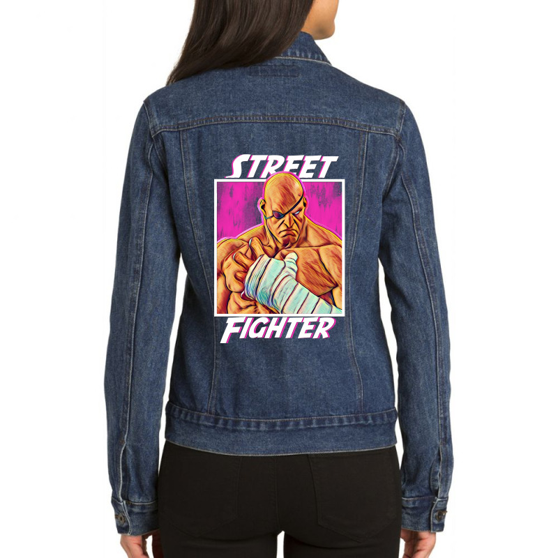 Retro Gaming  Street Of Rage Women Men Ladies Denim Jacket by ShyanneArtists | Artistshot