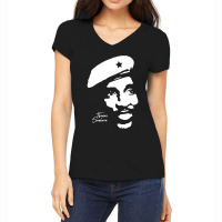 Character Animated Thomas Sankara Funny Gifts Boys Girls Women's V-neck T-shirt | Artistshot