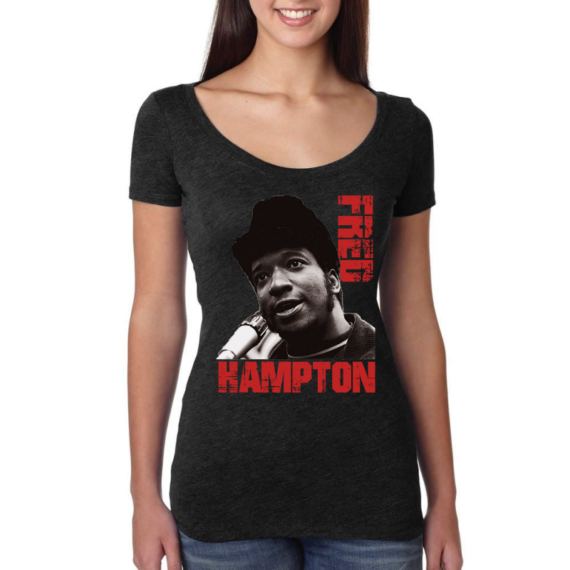 Funny Man Huey Newton Call Me Women's Triblend Scoop T-shirt by Artist-Heliodoro | Artistshot