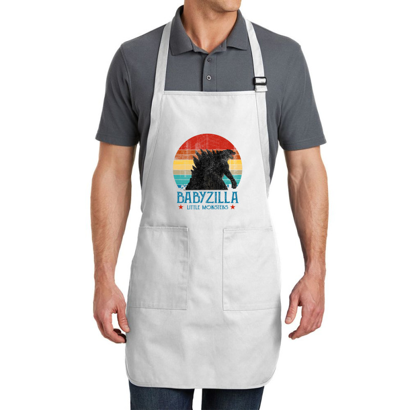 Personalised Matching Daddy And Me, Dadzilla Father Of The Monsters, F Full-length Apron | Artistshot