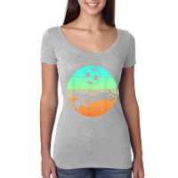 Playing  Rocket Men Women Women's Triblend Scoop T-shirt | Artistshot