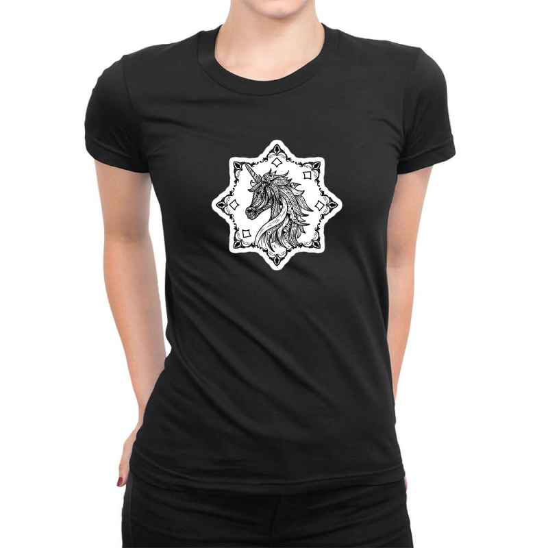 Winter Running Gear Winter Time Start 97427651 Ladies Fitted T-Shirt by hasbyart | Artistshot