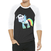 Halloween Rainbow Dash   My Little Pony 3/4 Sleeve Shirt | Artistshot