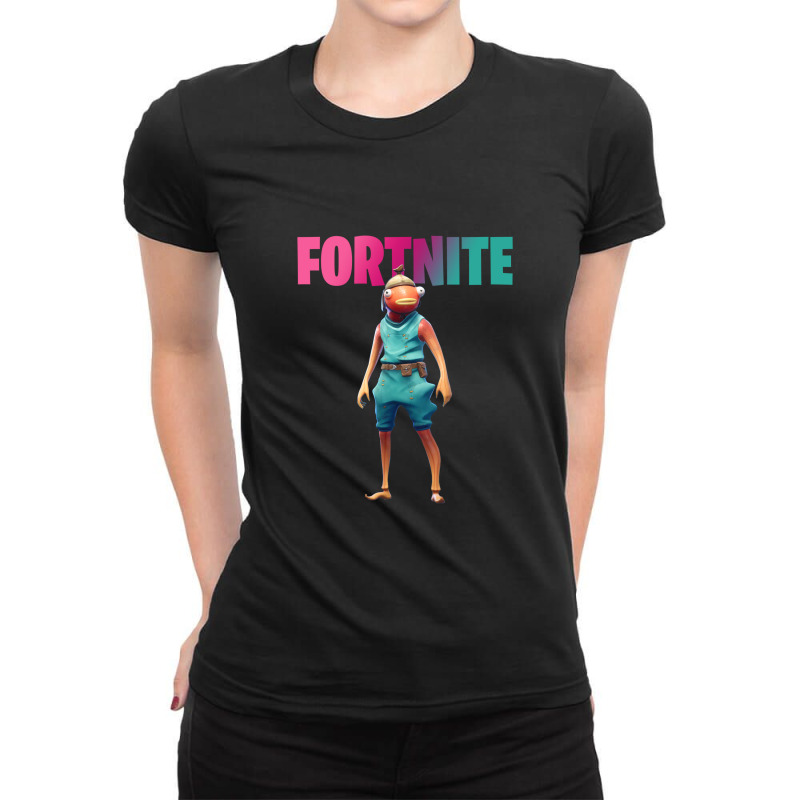 Fishstick Default Skins Ladies Fitted T-shirt | Artistshot