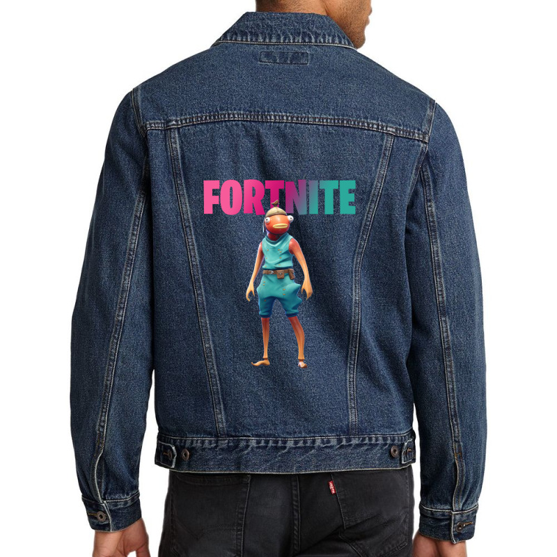 Fishstick Default Skins Men Denim Jacket | Artistshot