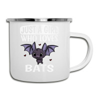 Just A Girl Who Loves Bats Cute Bat Costume Camper Cup | Artistshot