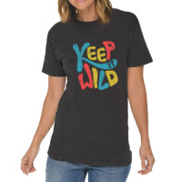 Keep It Wild Kids   Kids Funny Vintage T-shirt | Artistshot