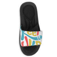 Keep It Wild Kids   Kids Funny Slide Sandal | Artistshot