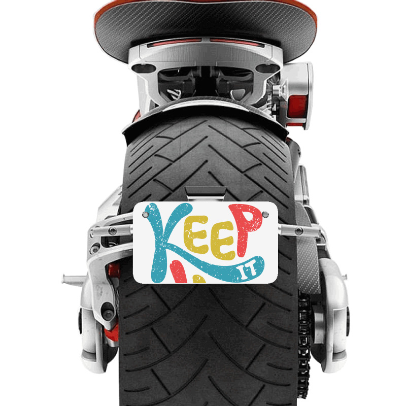 Keep It Wild Kids   Kids Funny Motorcycle License Plate | Artistshot