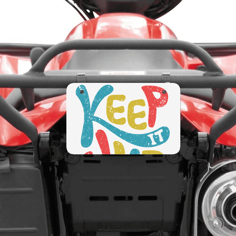 Keep It Wild Kids   Kids Funny Atv License Plate | Artistshot