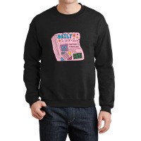 Daily Self Love Newspaper Crewneck Sweatshirt | Artistshot