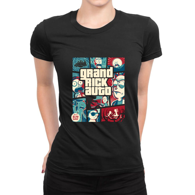 Guns And Shout Ladies Fitted T-Shirt by BaitCuan | Artistshot