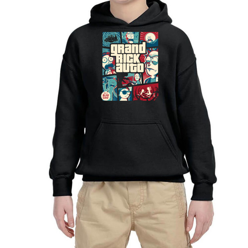 Guns And Shout Youth Hoodie by BaitCuan | Artistshot