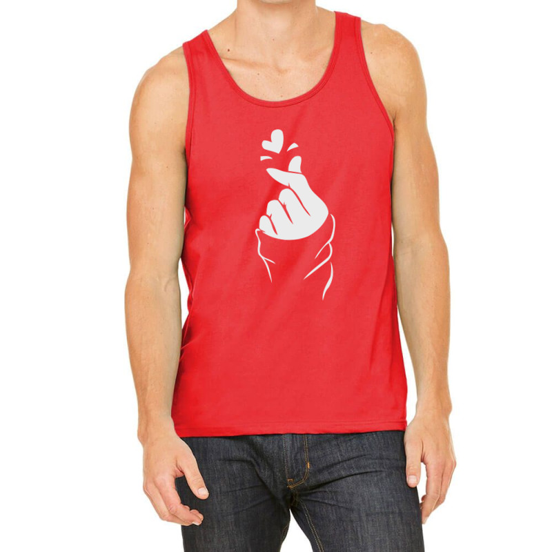 Korean Finger Heart   Love Tank Top | Artistshot