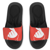 Korean Finger Heart   Love Slide Sandal | Artistshot