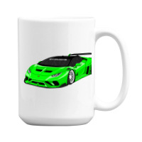 Huracan Lime    Huracan 15 Oz Coffee Mug | Artistshot