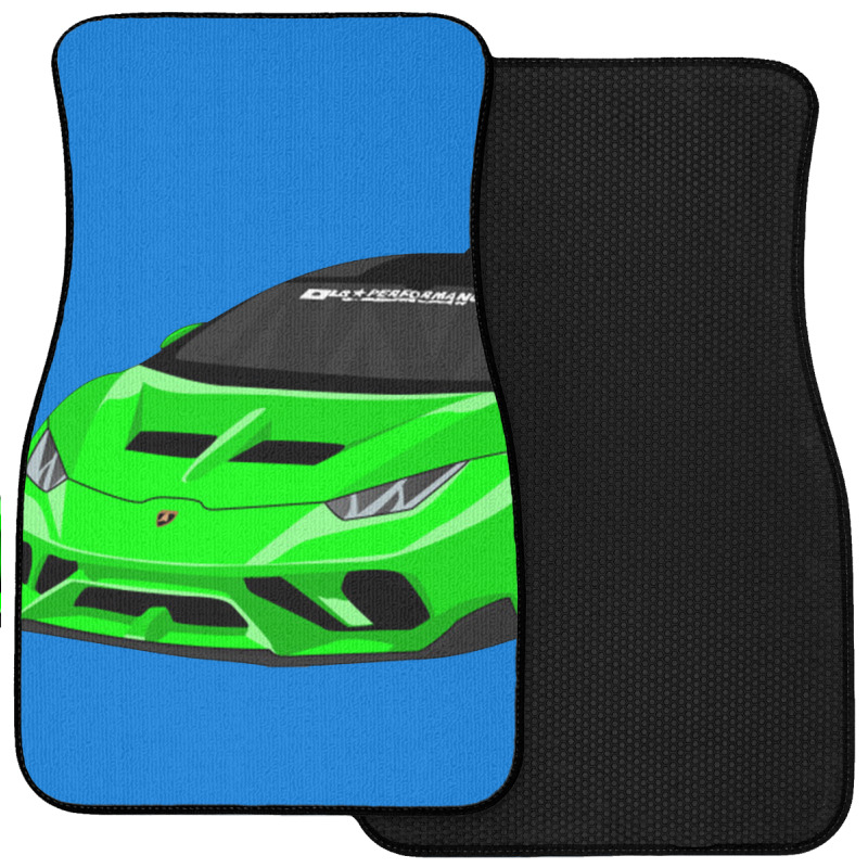 Huracan Lime    Huracan Front Car Mat | Artistshot